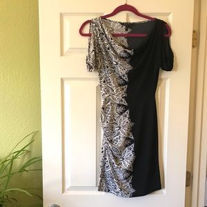 BCBGMaxAzria Multi/black Dress